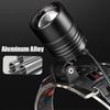 USB Rechargeable Aluminum Alloy Headlamp Super Bright Front Head Lamp 3 Lighting Modes Zoomable Head Lights Forehead Light