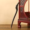 Ebony Hairpin, Ancient Hairpin, Simple Modern Disc Hairpin, Wooden Hairpin, Chinese Hanfu Cheongsam Headdress