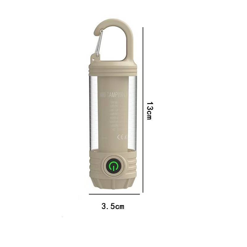 Led Camping Lantern With Rechargeable Battery For Hiking And Emergency Use