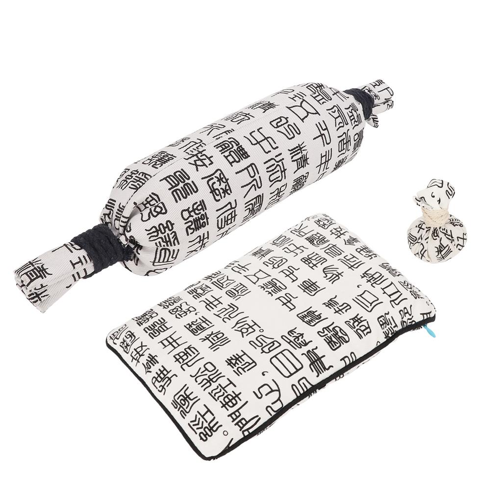 3pcs Wormwood Waist Hot Compress Bag Set Washable Reusable Body Relax Eye Area Massage Hot Compress