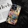 Animals Italian B-Brainrot Phone Case For IPhone 17 Air 16 E Pro Max 15 14 13 Mini 12 Pro 11 Max Plus Black Glass Cover