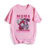 Yoshikage Kira Jojos Bizarre Adventure Anime Trend T-Shirt Baumwolle Grafik-T-Shirt Unisex Unisex Sommer Streetwear
