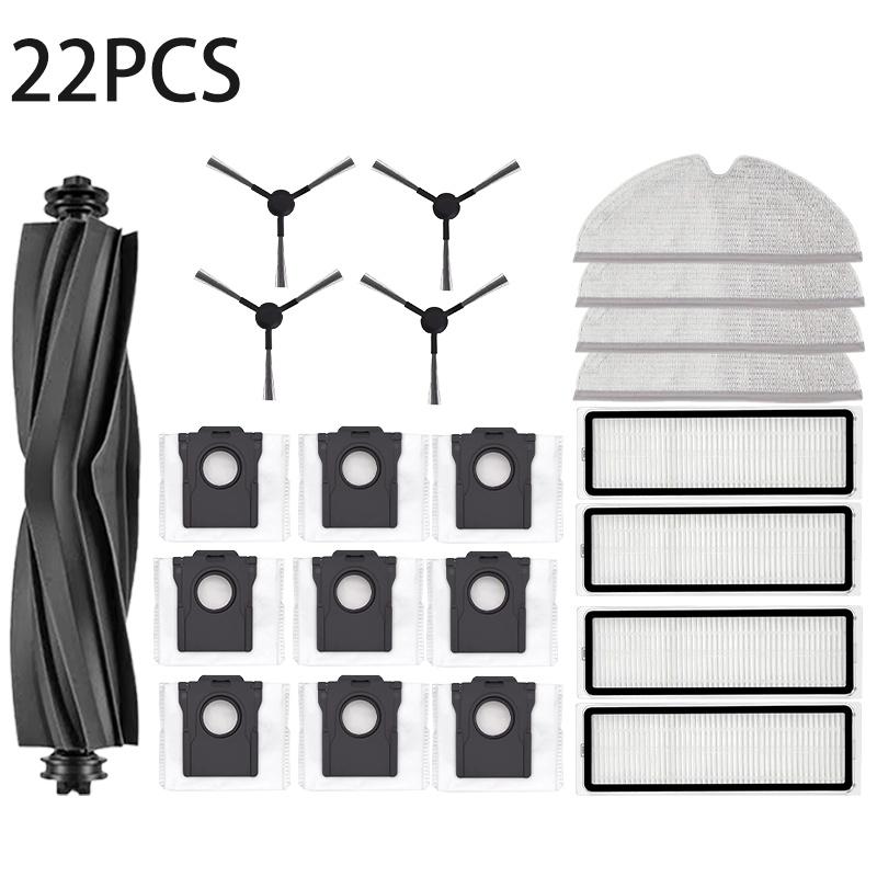 Compatible For Dreame Mova S10 Plus / Trouver S10 Plus / Spare Parts Main Side Brush Filter Mop Cloth Dust Bag Accessories