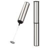 USB Rechargeable Electric Milk Frother with Cover Portable Milk Frother Electric Whisk  Barista Use