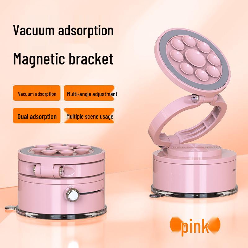 

2025 Multi-Functional Folding Magnetic Car Phone Holder with Suction & Rotation for Navigation