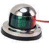 Boat Navigation Lights Marine Grade Stainless Steel 316 IP68 Waterproof 2 Color LED Bow Light DC12V for Yachts Ships