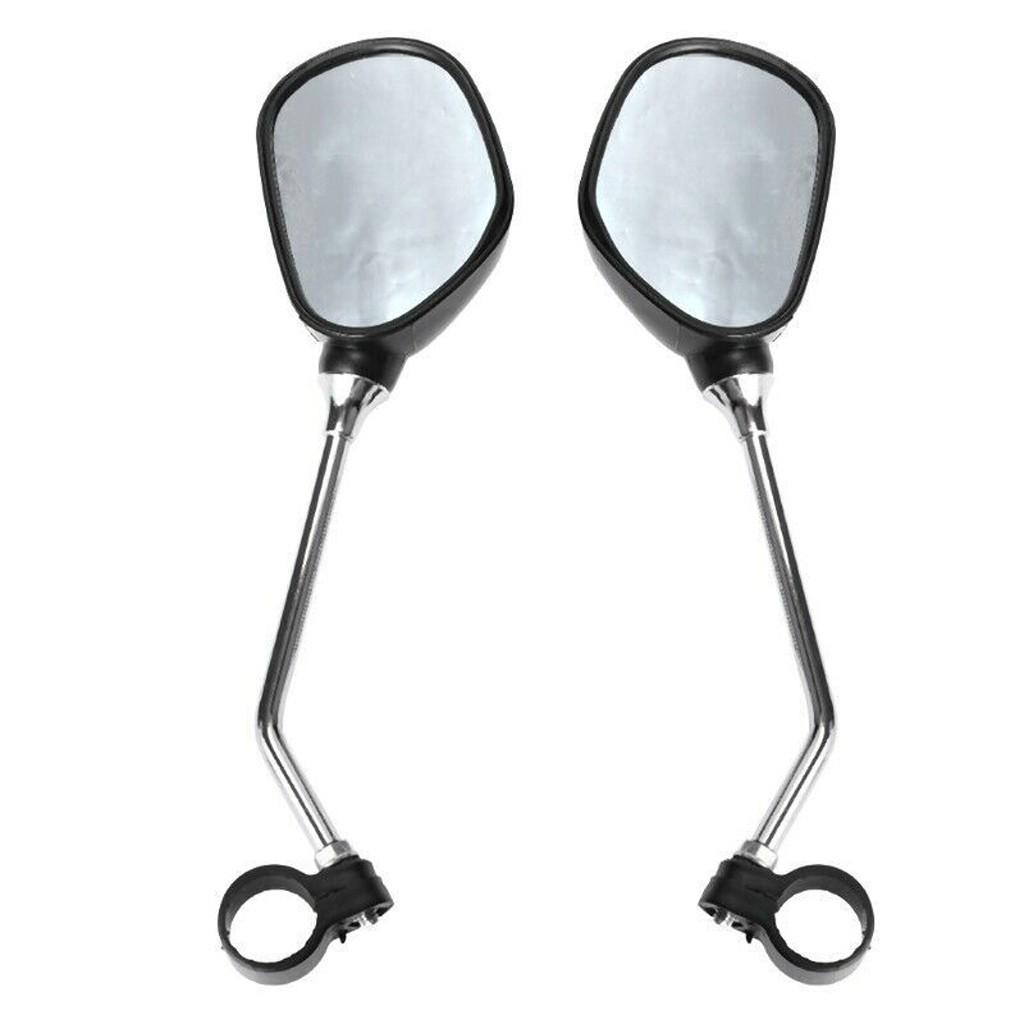Flat Reflective Rearview Mirror for Bicycles - Safety Equipment for Mountain Bikes and Electric Vehicles