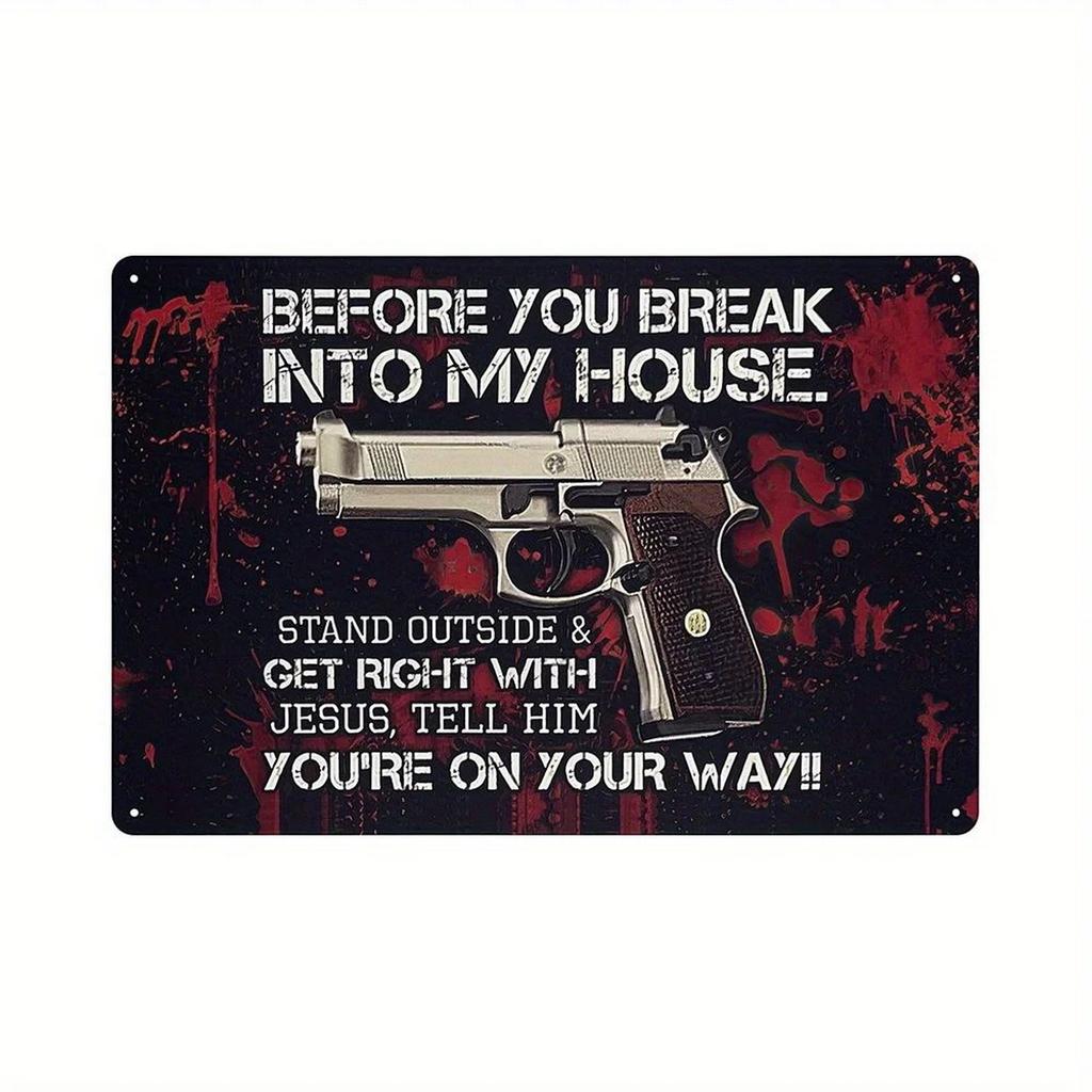 No Trespassing Plaque Metal Tin Signs Wall Decoration Vintage Art Posters Iron Painting for Man Cave Home Cafe Garden Club Bar