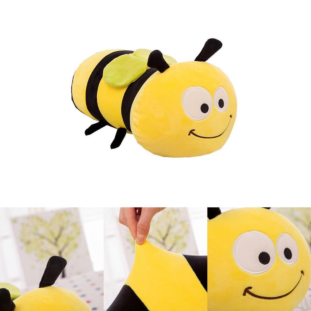 Cute Plush Bee Toy For Girls Soft And Fluffy Stuffed Animal Doll Perfect Bedtime Companion And Birthday Gift Characters)