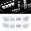 Car Seat Adjust Buttons Memory 1 2 3 M Decoration Sitckers for Mercedes Benz A B C E Class GLA CLA GLK GLE CLS ML GL W204 W212