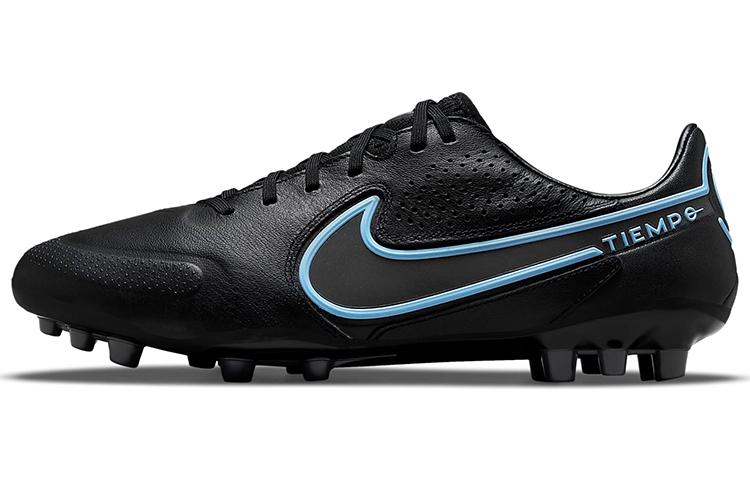 Nike Tiempo Legend 9 Pro Ag Artificial Grass Pro  Black Blue  DB0448-004 40