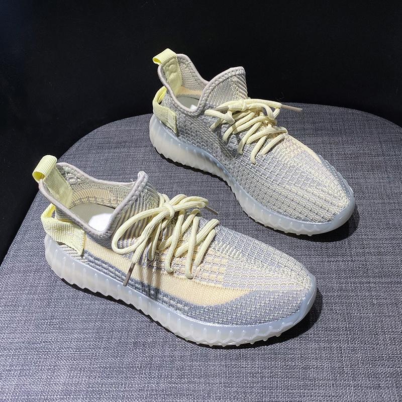 Coconut Autumn Sports Lightweight Gym ******** Rope Student Shock Absorption Running Shoes Soft-soled Running Shoes