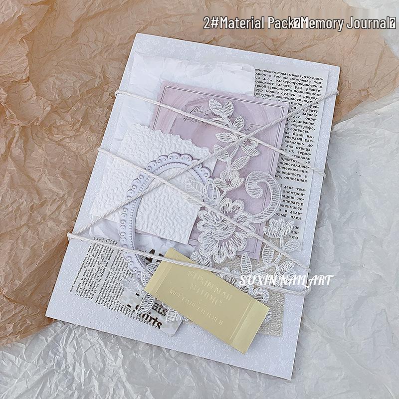 

Retro French Lace Nail Art Props & Background Pack