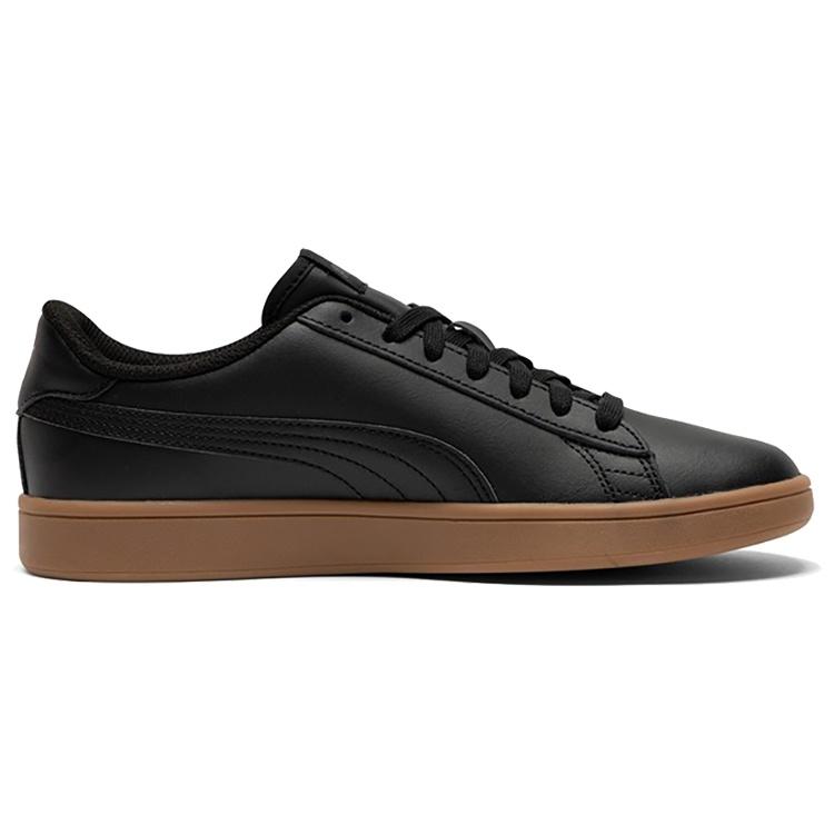 PUMA Smash V2 Low Black/Brown Men's 365215-12