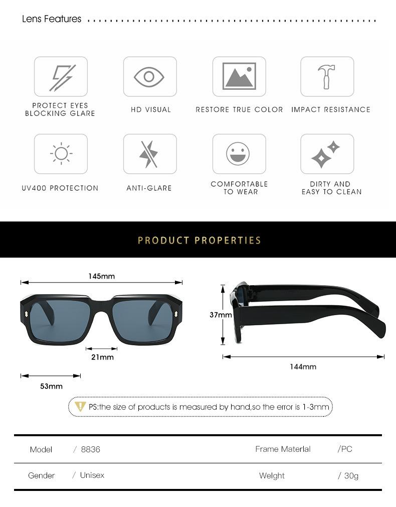 Comfortable Durable High Quality Timeless Trendy Stylish Designer Style Travel Friendly Male Female Sun Glasses