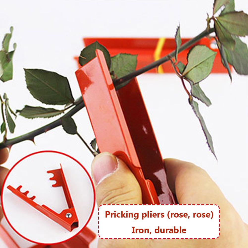 DIY Cut Tool Florist Flower Rose Thorn Stem Leaf Stripper Rose Removing Burr Garden Tool Flower Arrangement Equipment