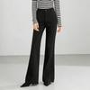 Slight Suit Pants Women'S Spring New Black Pants High Waist Pendant Small Flared Pants