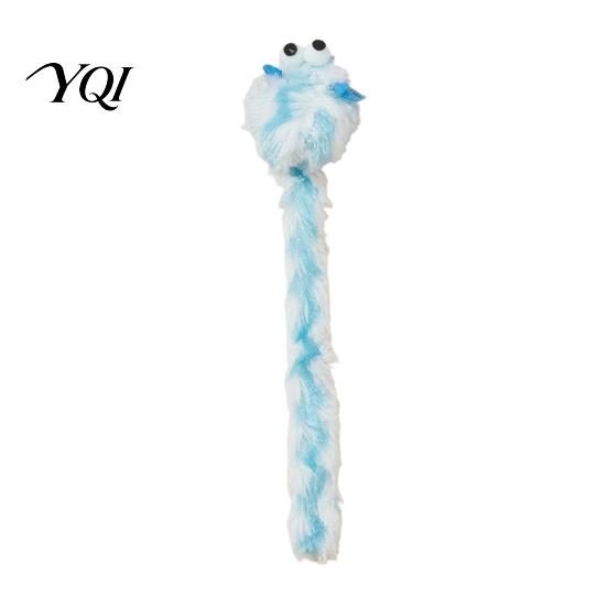 Mental Stimulation for Cats Plush Mouse Cat Toy with Catnip, Long Tail Rat Chew Toy, Natural Catnip Stuffed Indoor Kittens Biting Hunting Instinct