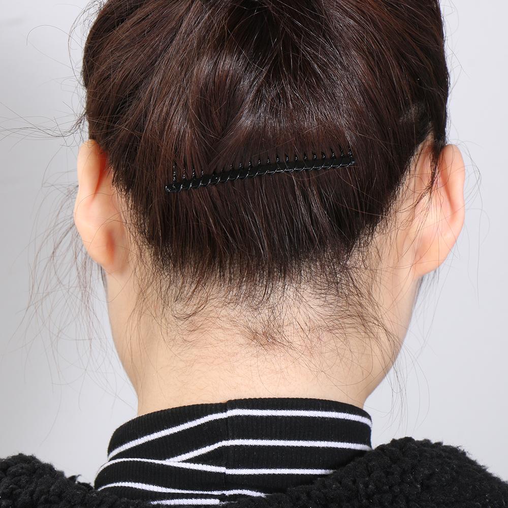 Use Invisible Hair Finishing Clip Baby Hair Tame Hairstyle Fixed U Shape Hair Finishing Fixer Comb