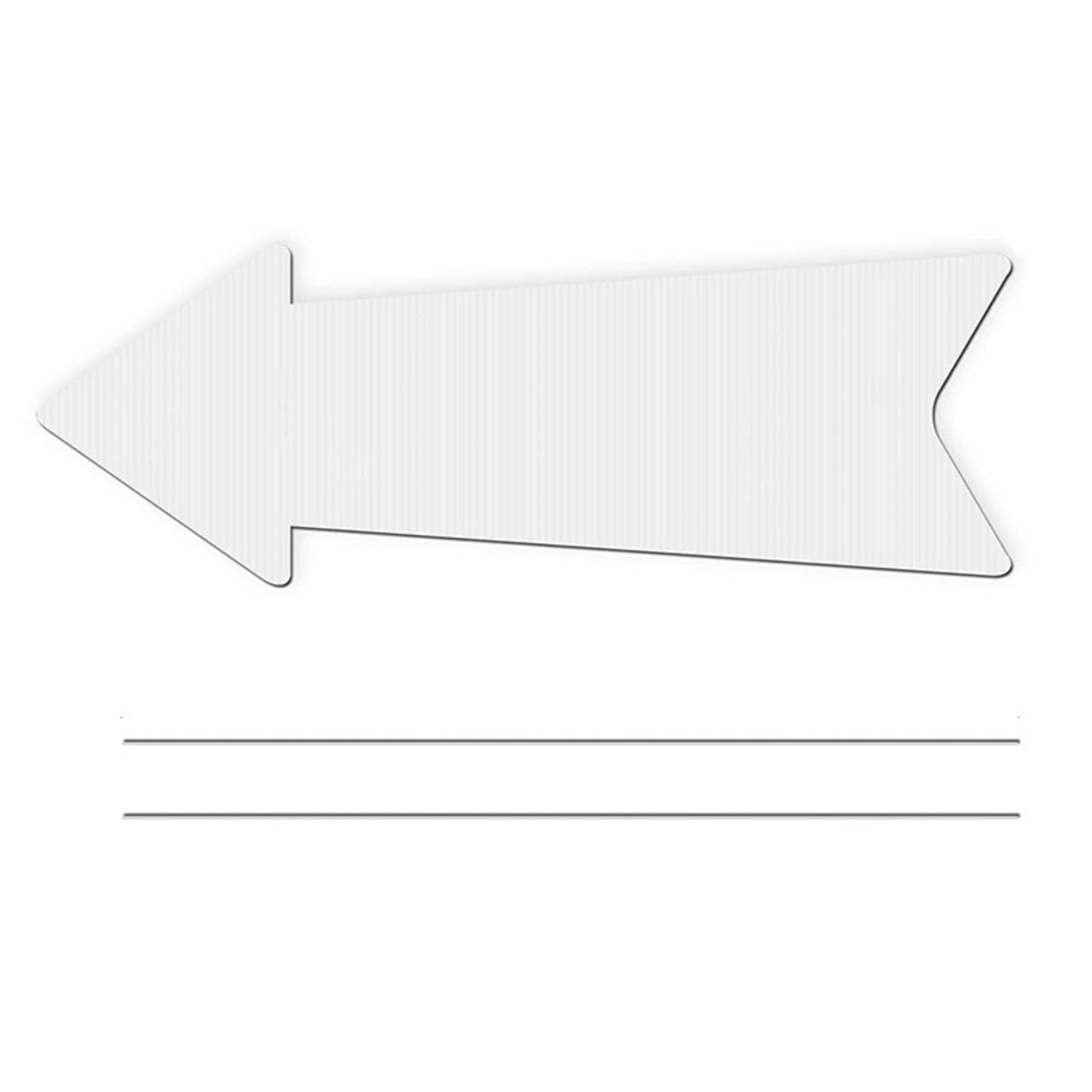 

Blank Garden Sign With Ground DIY Corrugated Plastic Sign Lawns Sign Party Sign Arrowing One Size