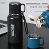 Large Capacity 316 Stainless Steel Thermos with Tea Infuser – Portable, Leak-Proof Bottle for Hot/Cold Retention