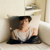 L-Lee Jun-Young Cushion Cover Natural Linen Pillowcase Set, All-In-One Decor For Sofa, Bedroom & Chair