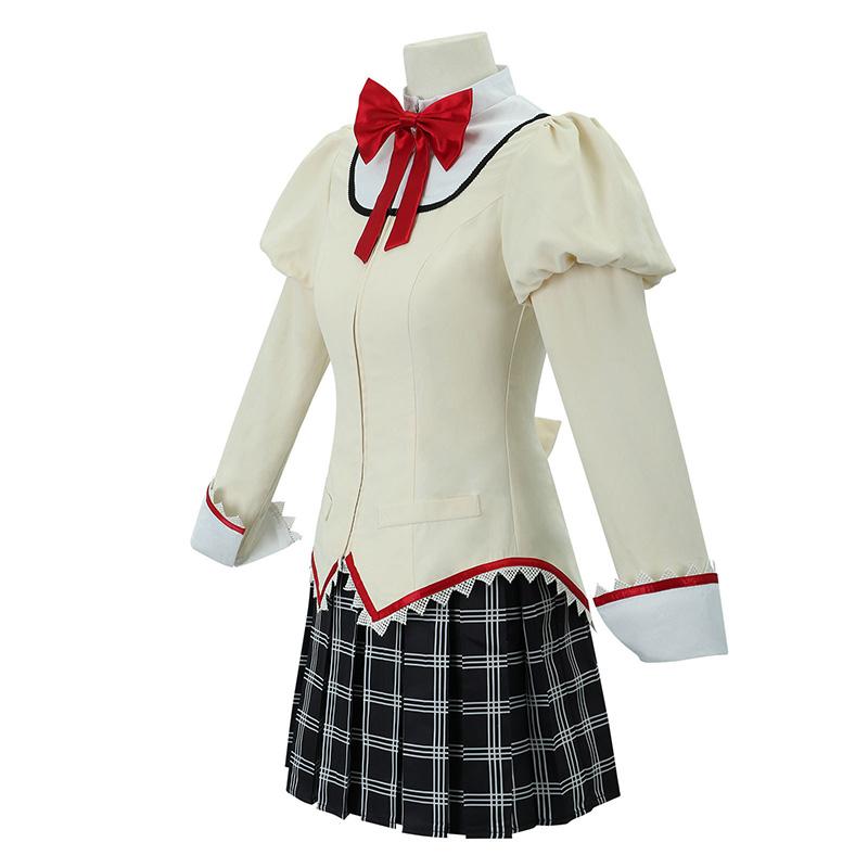 Kaname Madoka Akemi Homura Miki Sayaka Sakura Kyouko Tomoe Mami Cosplay Puella Magi Madoka Magica Kostium Mundurki Szkolne Strój