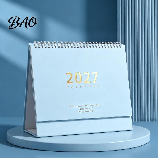 Large Daily Schedule Organizer Desk Calendar 2026-2027, Oct 2026-Dec 2027 14-Month Calendar, Business Planning Tools Desktop for Planning, Organizing