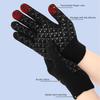 Verstellbare Temperatur Winter Heizhandschuhe Einfarbige Gestrickte Polyesterhandschuhe Herren