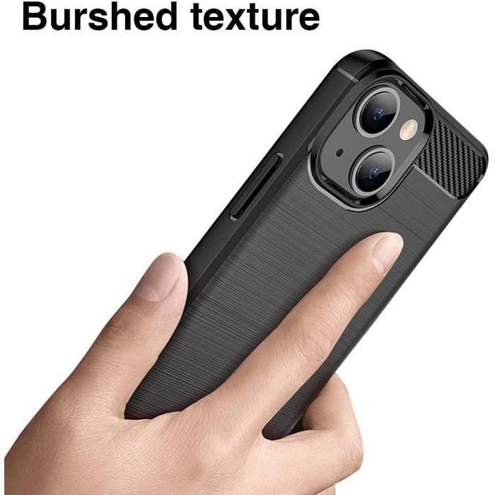 Coque tpu noir pour iphone 13 mini (5.4'')