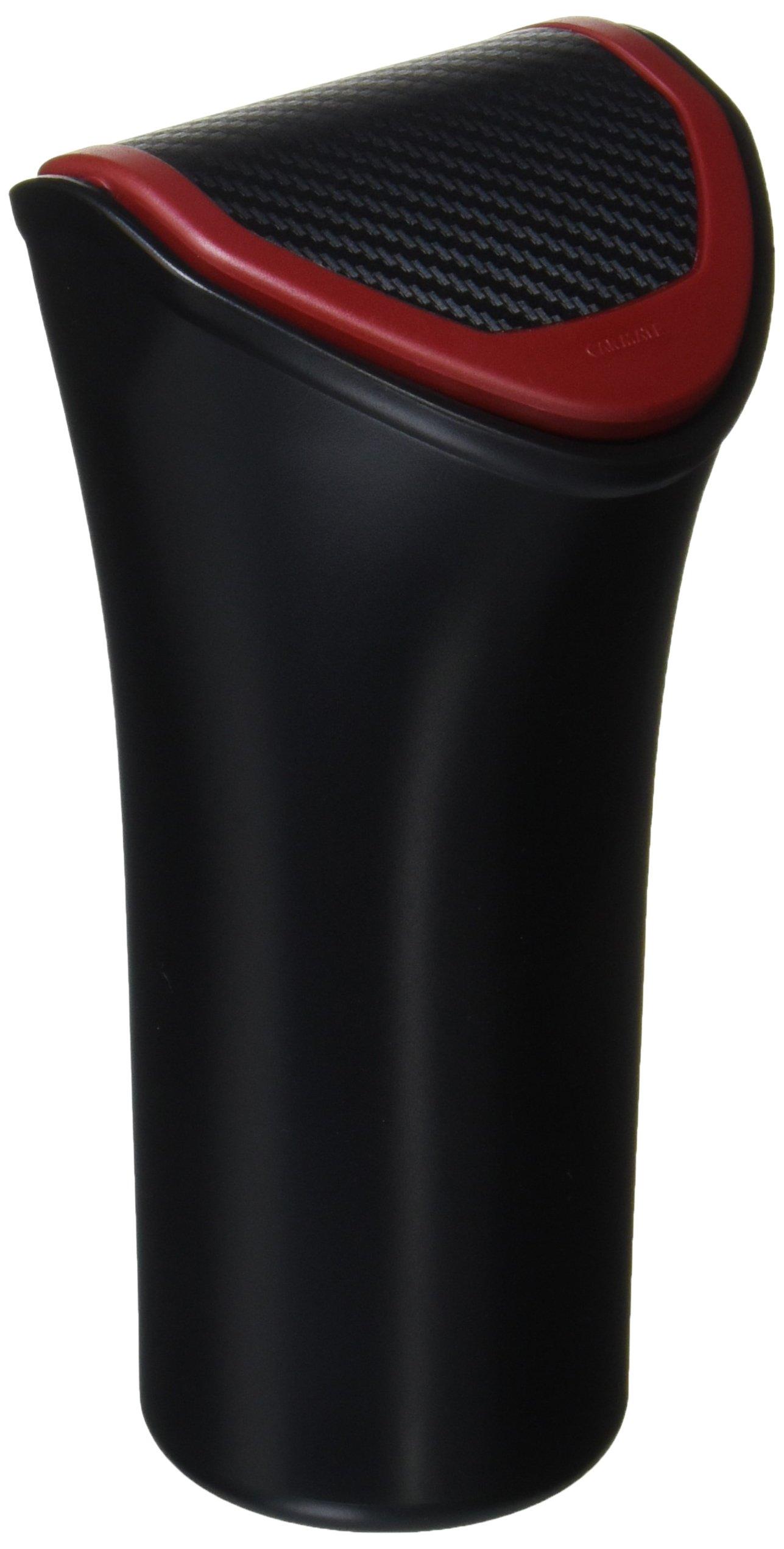 

Carmate Car Trash for Genuine Cup Carbon DZ369 (CARMATE) Can, Bottle-Shaped, Holders, Fiber, Red,
