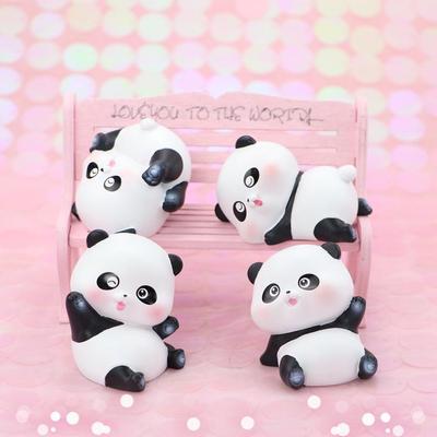 Ornamentino per Auto Panda Birichino: Carina Figura Cartone Animato in Resina