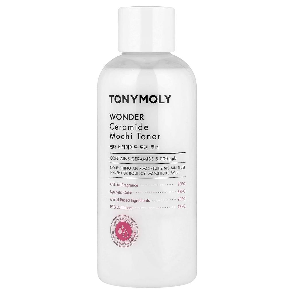Tonymoly Wonder Ceramide Mochi Toner, 300ml (10.14 Fl Oz)