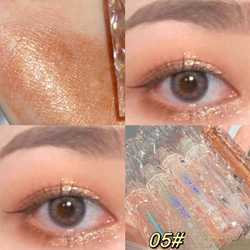 Star Diamond Flowing Eye Shadow Fine Shimmering Pearlescent Brightening Tear Drop Sequin Explosive Liquid Eye Shadow
