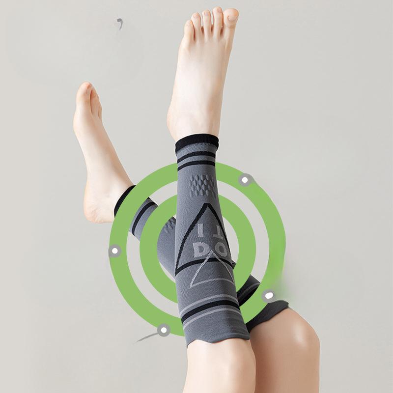Women's Professional Sports Pressure Sock, Airplane Muscle Compression Leg Guard, Running, Fitness, Skipping Rope, Marathon, Long Tube