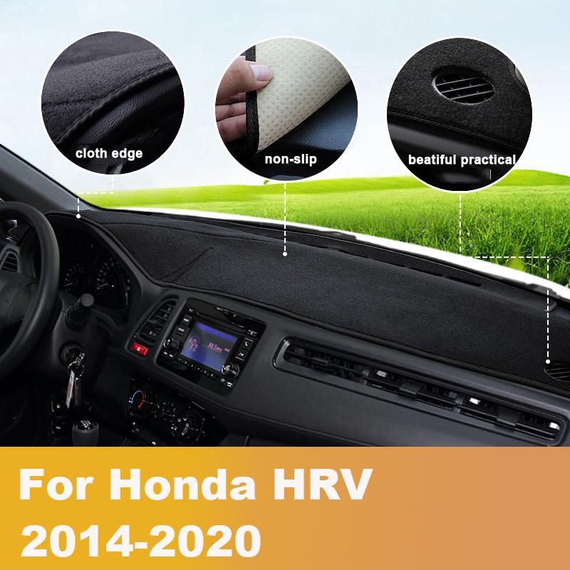 Car Dashboard Avoid Light Pad trument Platform Cover Mat Carpet For Honda HR-V HRV RU Vezel 2014-2016 2017 2018
