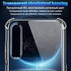 Case For Redmi Note 9S Shockproof Clear Soft TPU Phone Cases For Redmi Note 8T 9 8 7 Pro Max 8A 7A Mi Note 10 Pro Transparent Silicone Back Cover