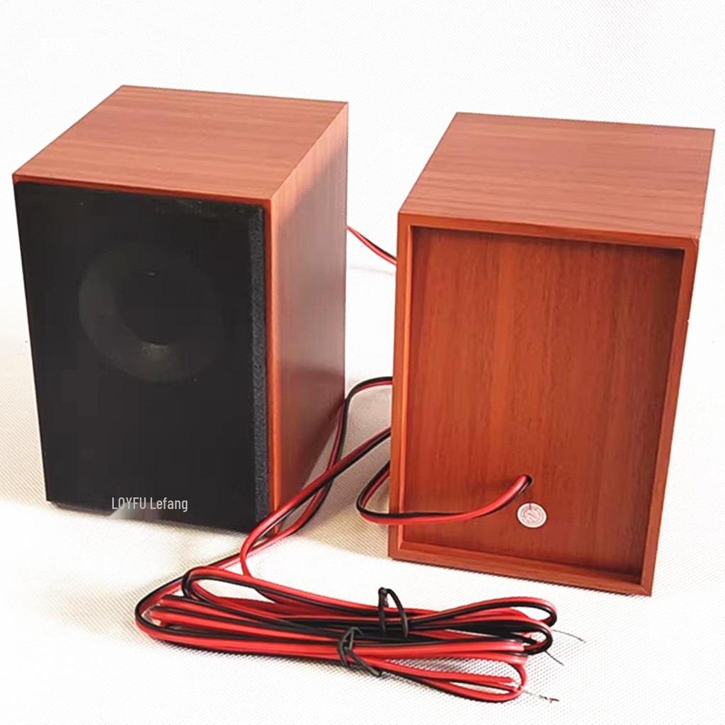 2.1 Clip-on Passive Subwoofer & Satellite Speaker Pair for Audio, Left & Right Speakers