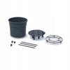 Pot for growing tomatoes with support 28l