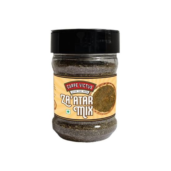 

Carpe Victus Za’atar Mix | Authentic Middle Eastern Spice Blend | Perfect for Olive Oil Dip, Flatbreads, Salads & Roasted Vegetables (100gm) 100GM