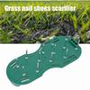 Garden Soil Aerator Shoes - Lawn Loosening, Self-Leveling, Epoxy-Coated Gardening Tools