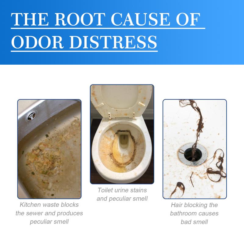 Pipe Dredge Drain Foam Cleaner Kitchen Dredging Agent Deodorant Odor Eliminator Drain Cleaner Prevent Dirt Accumulation