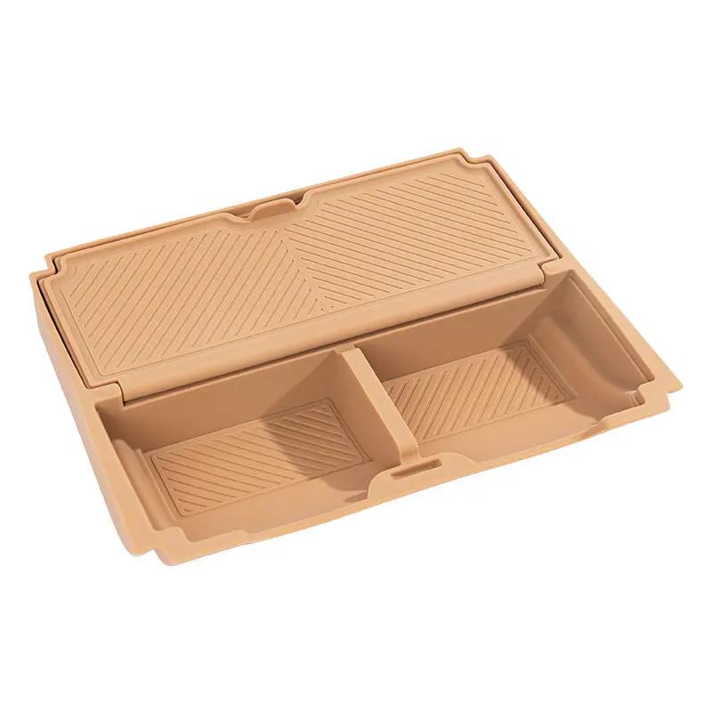 For VOYAH Dreamer Central Control Lower Layer Storage Box Silicone Pad Compartment Storage Car Interior Modified Accessories