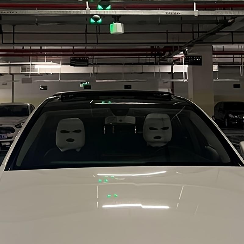 Car Headrest Seat Head Covers - Universal Fit, Personality and Funny, Novelty Auto Seat Headrest Accessories for Most Vehicles.