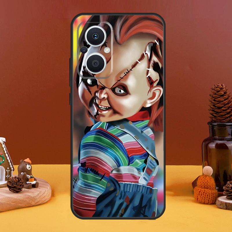 Chucky Doll Horror Movie Case For OPPO Reno 5 Lite 4 6 7 8 10 Pro 11 F 4Z 5Z 8T OPPO Find X2 X3 Lite X5 X6 Pro Cover