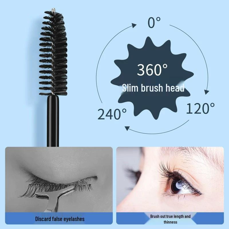Curved Disposable Eyelash & Eyebrow Brush Comb - Precision Lash Makeup Tool