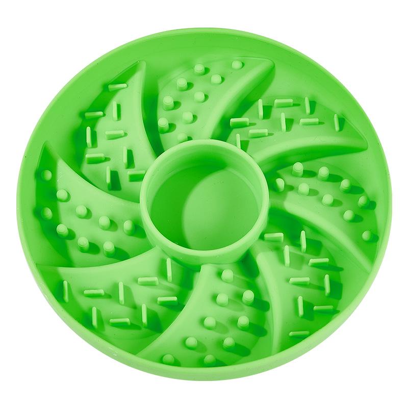 Anti-Tip Slow Feeder Dog Bowl for Medium to Large Dogs