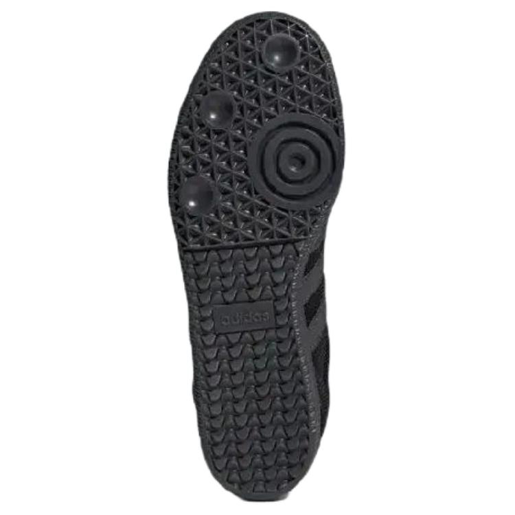 Adidas Originals Samba Abrasion Resistant Low top Skateboard Shoes Men's Black JR0901
