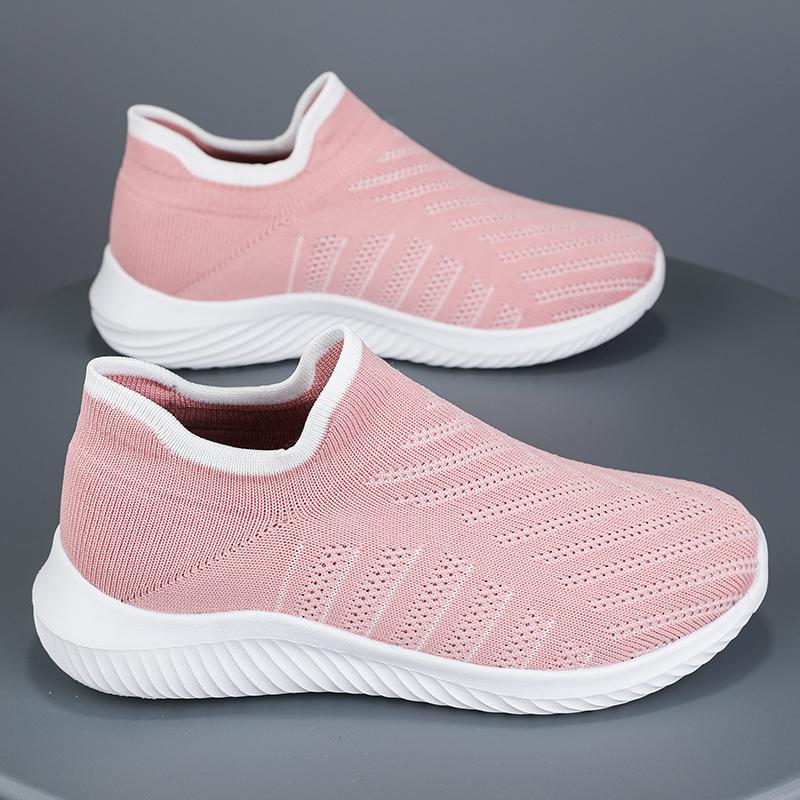 Women Sneakers Socks Shoes Casual Blue Summer Knitted Vulcanized Shoes Trainers Tenis Feminino 2025 Shoes For Man Sports