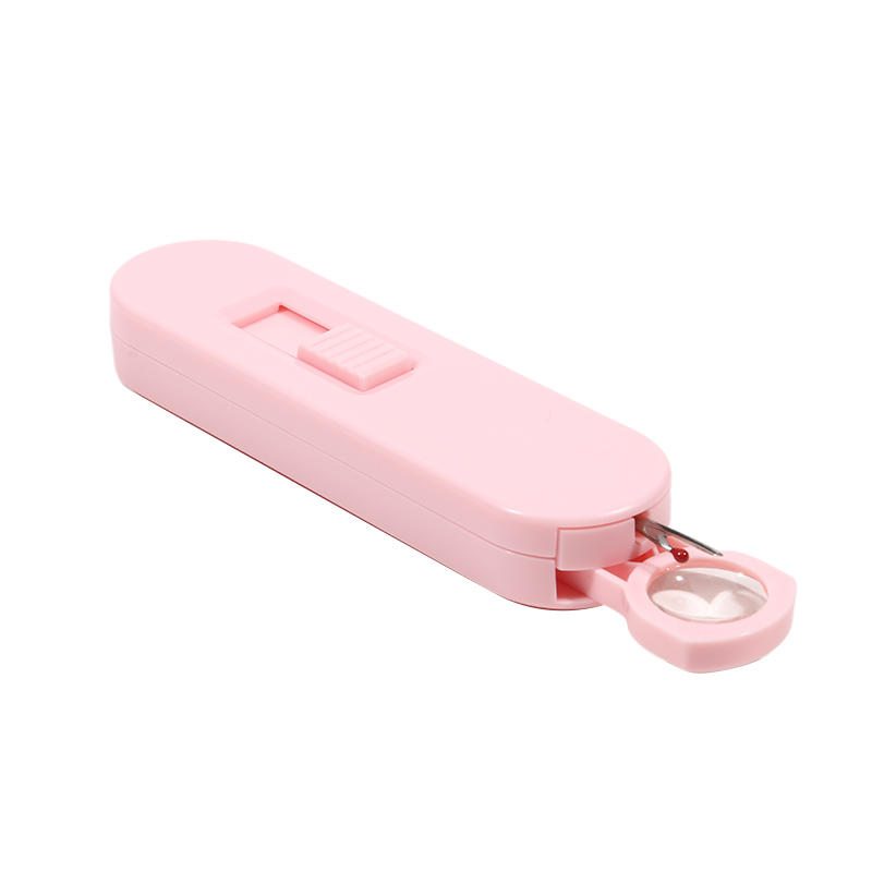 

Увеличивающий инструмент для вспарывания швов со встроенным нитеобрезателем и удалителем стежков для квилтинга, шитья, рукоделия, аксессуар для точного крафтинга со стеклянной линзой One Size розовый